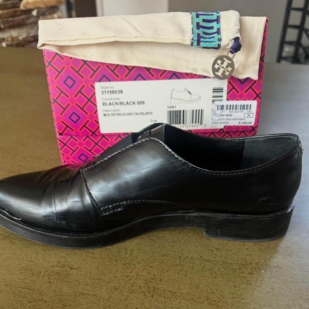 Tory Burch Black Mick Oxford - Picture 5 of 10